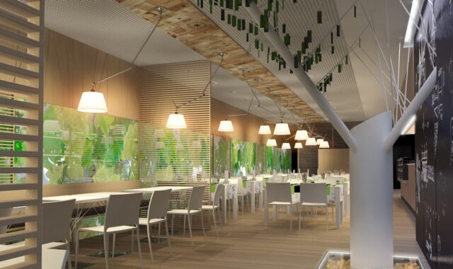 interior, a restaurant, bar, goodwin, tables, design, partition, partition, partition, partition, partition, partition