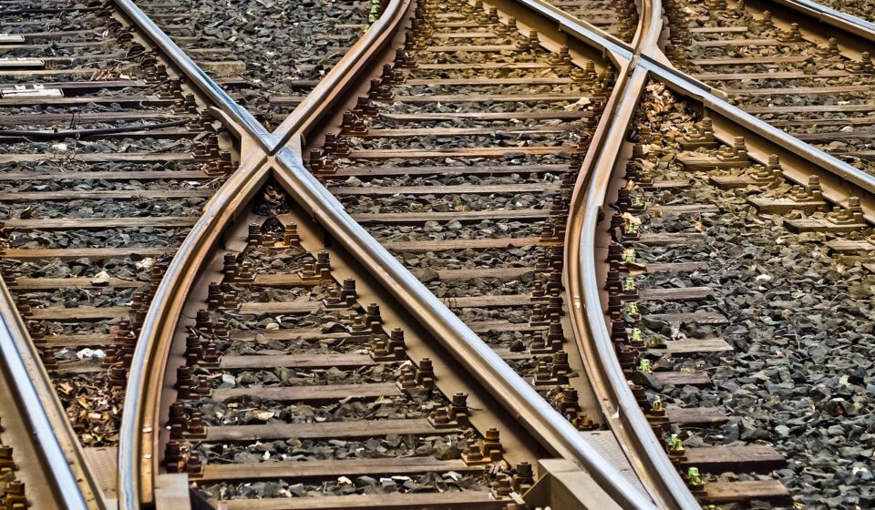 rails, soft, tracks, railroad, railroad line, train, rail, stole, transport system, traffic, travel, tram, track bed, gravel, train, train, train, train, train