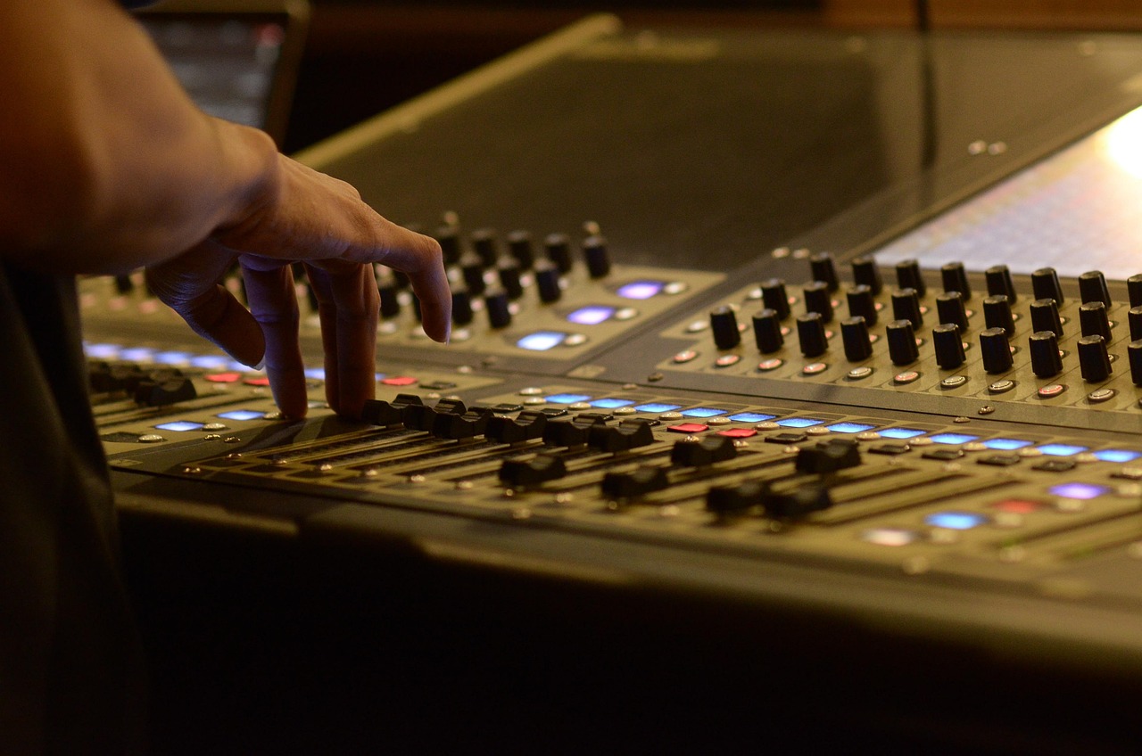 mixer, sound, system, audio, audio mixer