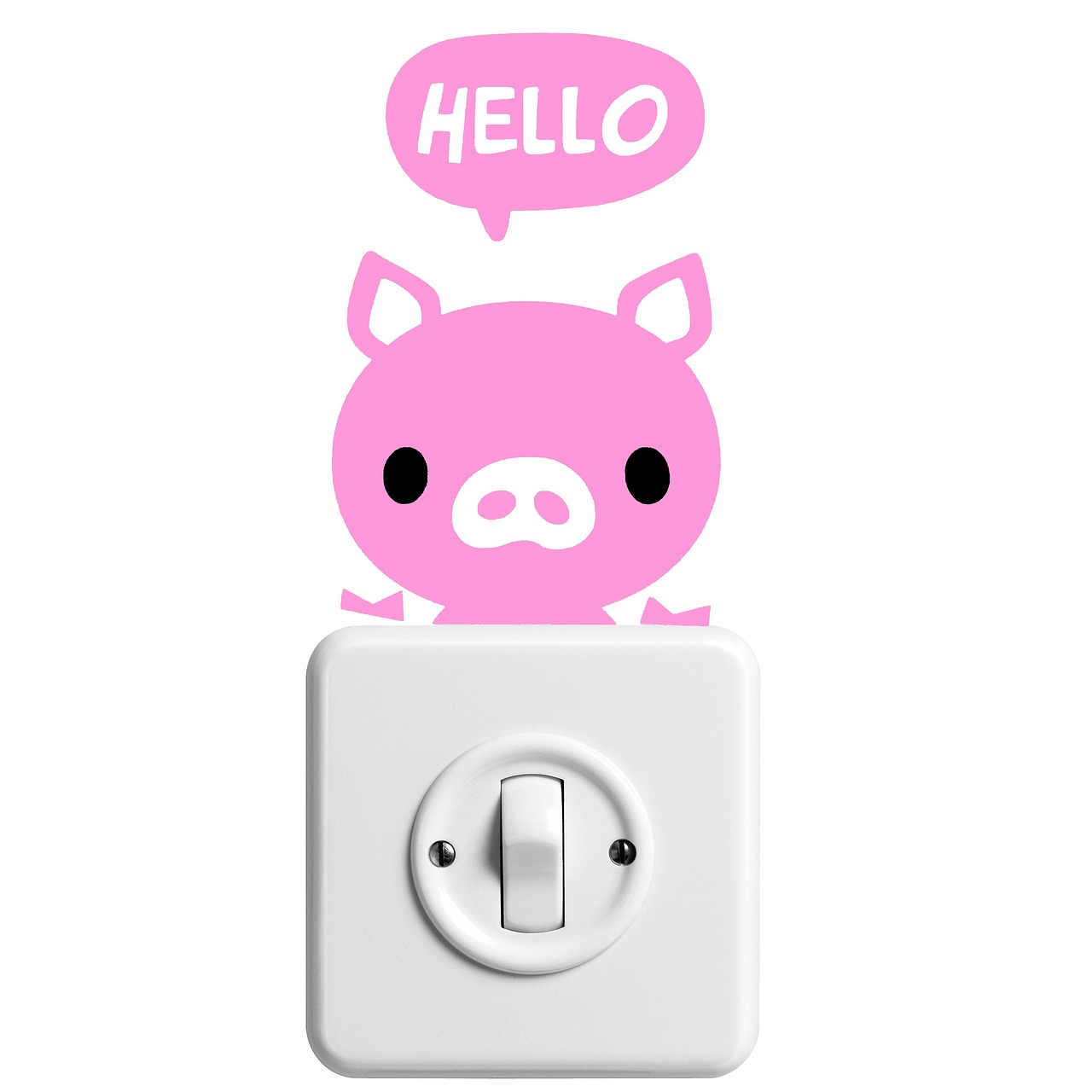 sticker, pig, hello, light switch, fun, sticker, hello, hello, light switch, light switch, light switch, light switch, light switch